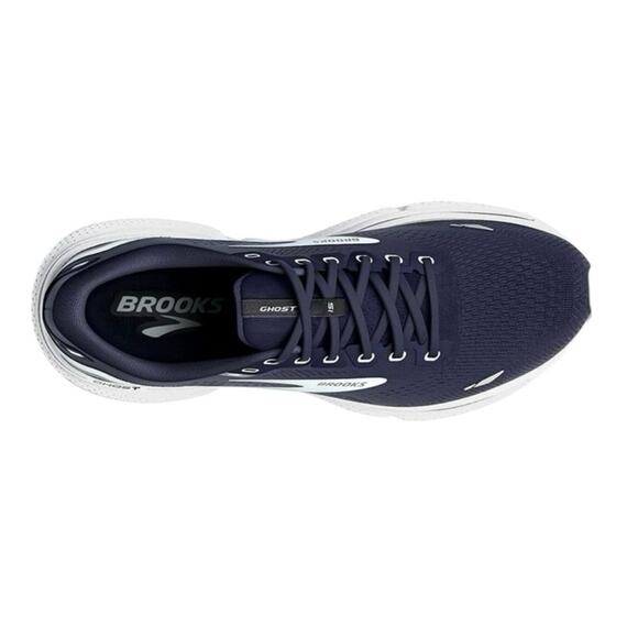 Brooks Ghost 15 Navy Running Shoes Diabetic Certified Size 8 - Picture 2 of 11